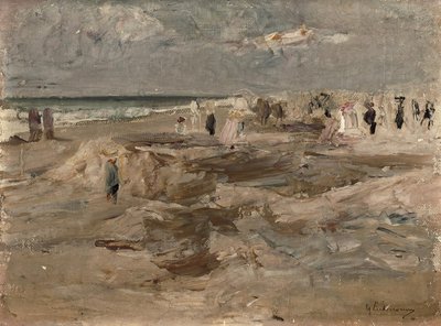 Strand in Nordwijk von Max Liebermann